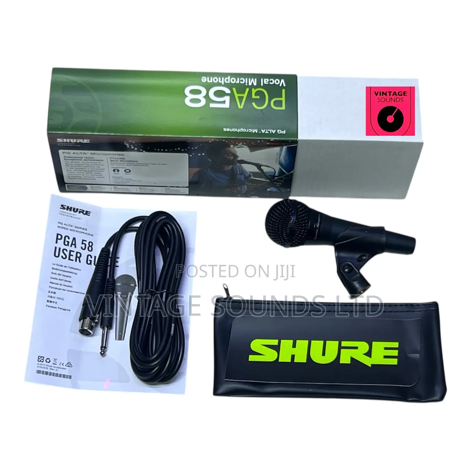 Shure Pga58 Wired Handheld Microphone