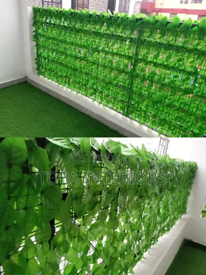 Sun Breaker 1mx3m Roll Green Artificial Balcony Privacy Fence Plants