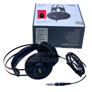 Pro Studio Gear: Akg High-Performance Mixing Headphones.