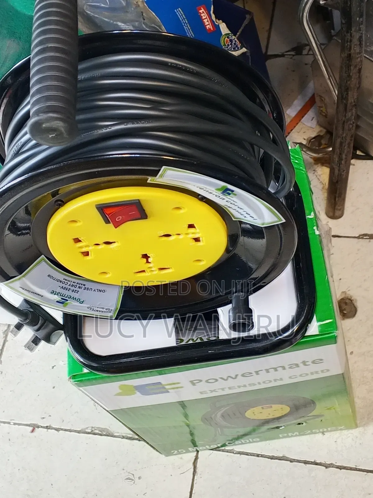 Readily Available 25m Cable Reel