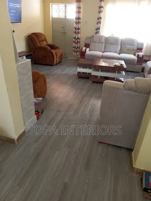 Living Room Floor Laminate L.V.T Flooring Waterproof Mkeka Mbao