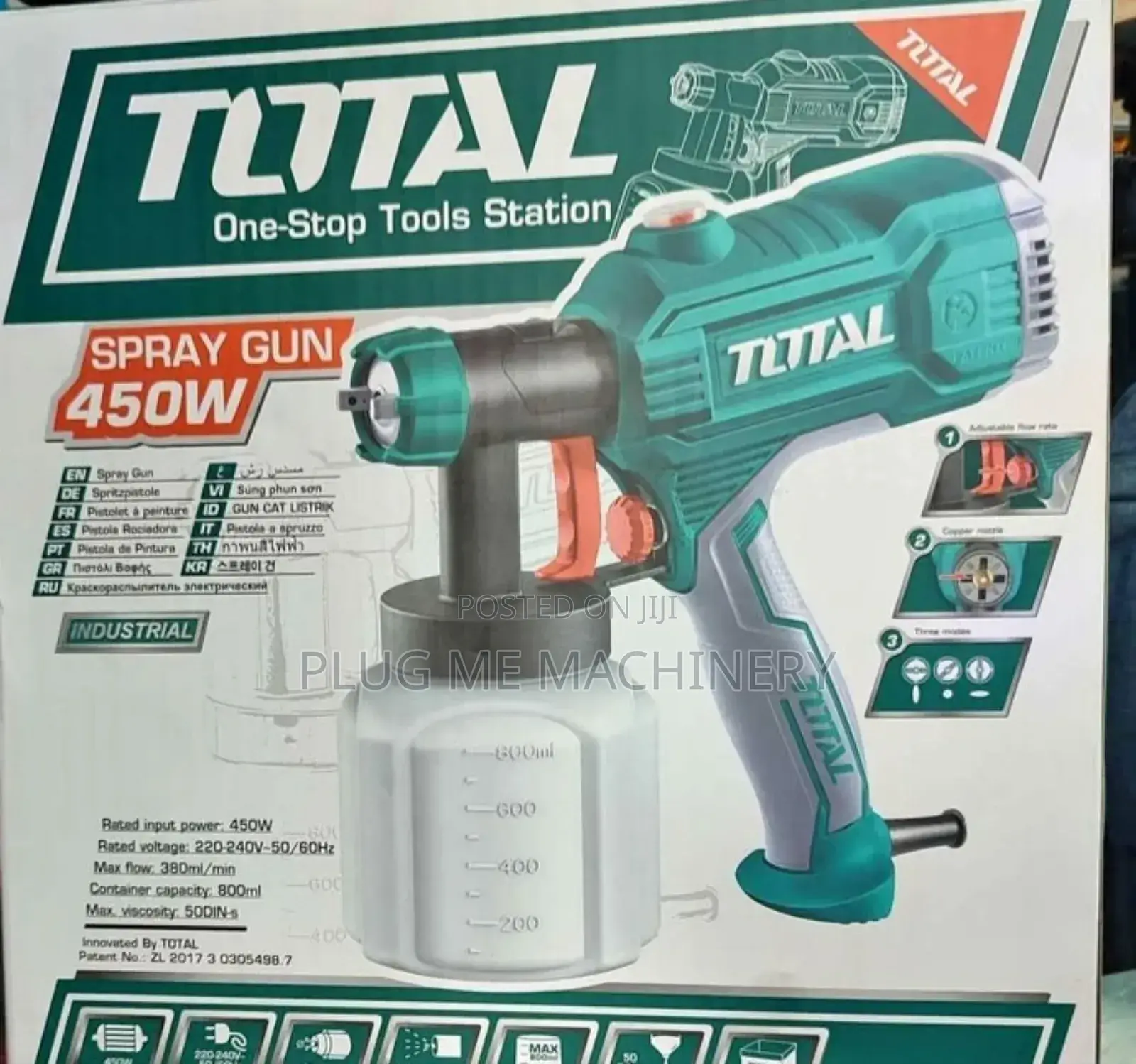 Industrious Total Spray Gun 450w