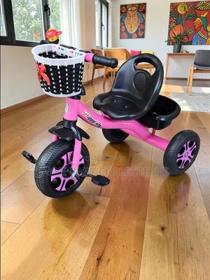 18m–4y Kids? Safe Strong Steel Frame Tricycle