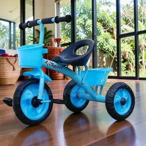 18m–3.5y Kids? Safe Strong Steel Frame Tricycle