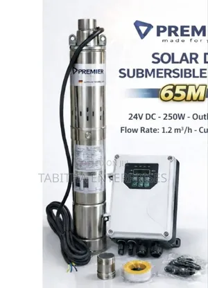 Dc Submersible Water Pump 65mtrs
