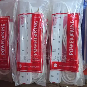 Powerking Extension Cord 3m 6way