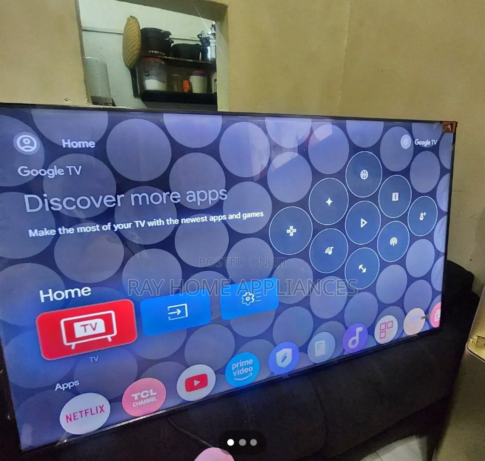 65 Inches TCL Smart Android Tv