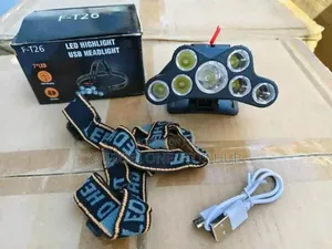 F-T26 Led Headlight Usb Headlamp – KSH 800