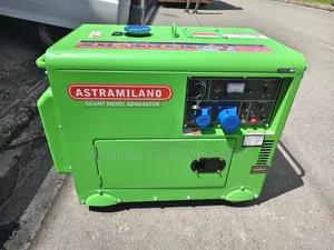 Astramilano Silent Diesel Generator, Model Amd8500s.