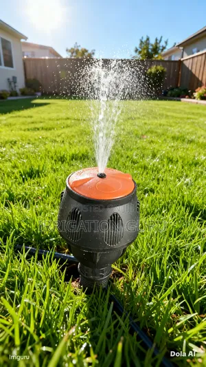 Easy Install Egg Shaped Sprinkler