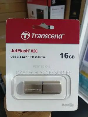 Transcend Jetflash 820 16gb Pen Drive (Gold)