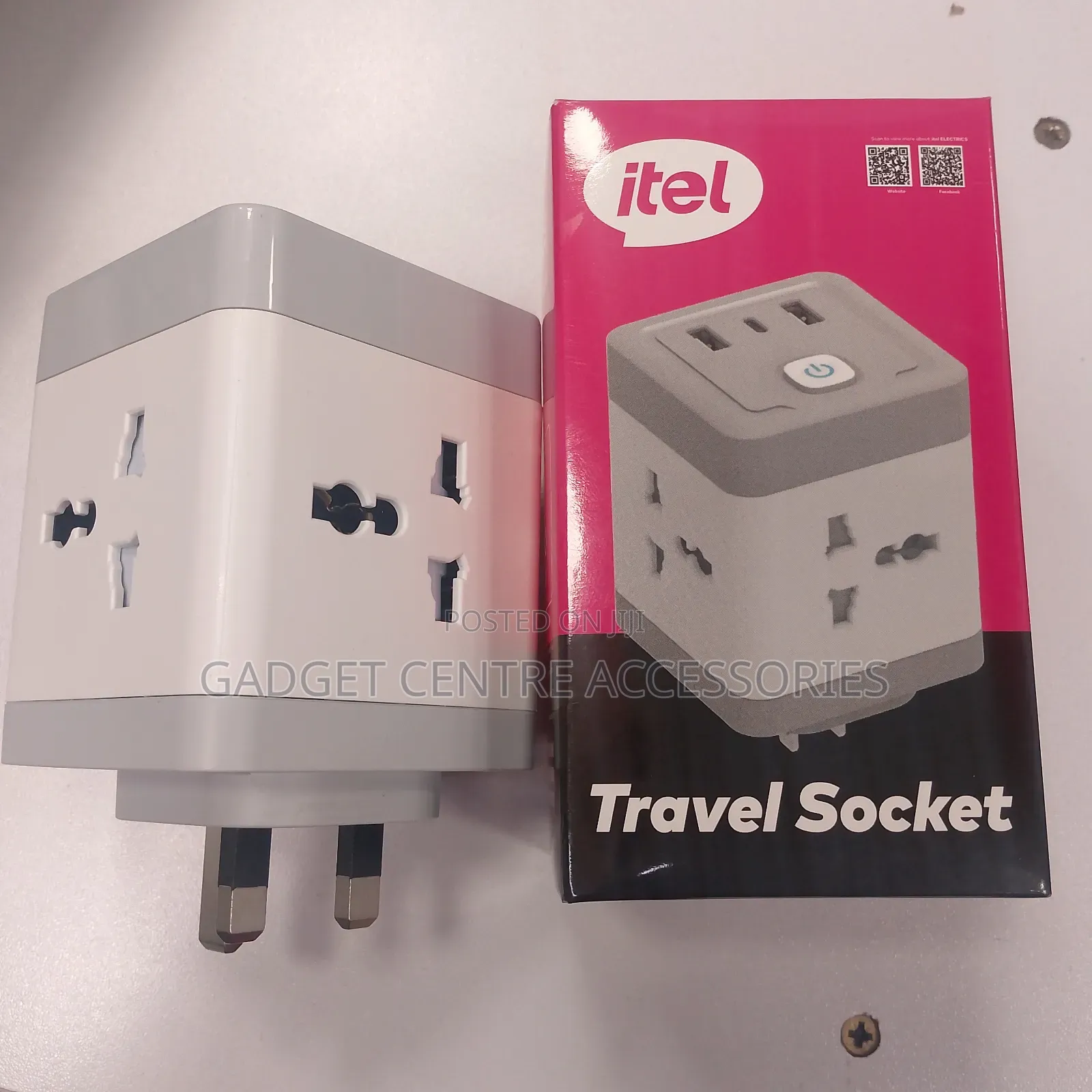New Itel Travel Socket With 2usb ,Type C