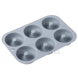 3d Donut Shape Silicone Baking Caje Tin