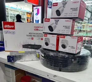 Dahua Complete Package 4 Cameras Surveillance Cctv