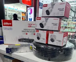 Security Surveillance 4 Channel Cctv Dahua 2mp Cameras