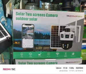 Solar Two Screen Camera Outdoor Solar
