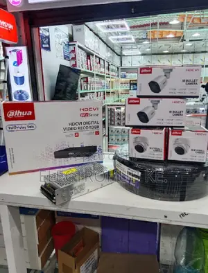 Full Complete Kit Cctv Cameras 4 Channel Dvr 1080p