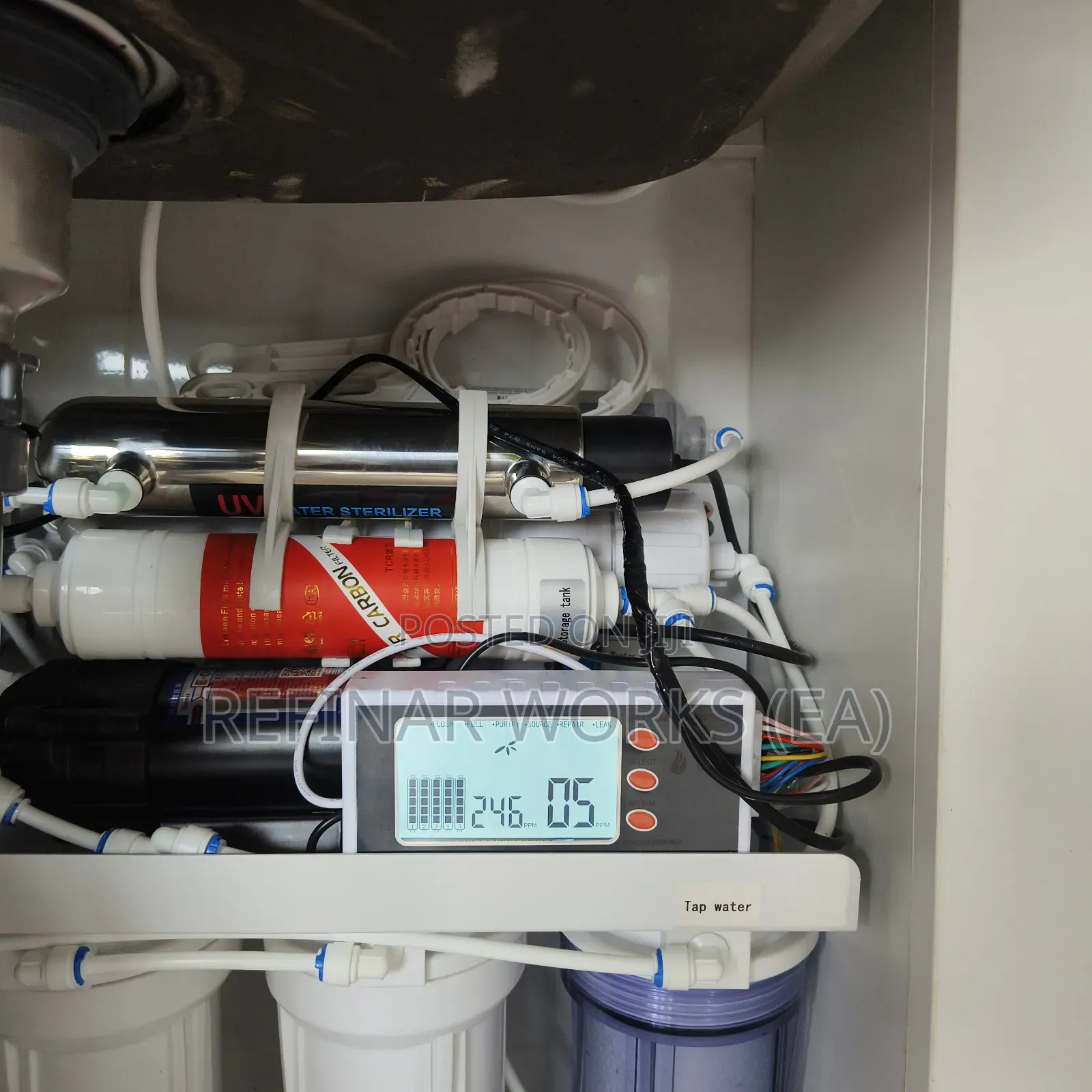 Compact Under Sink Ro + Uv Water Purifier – Clean Water Every Day
