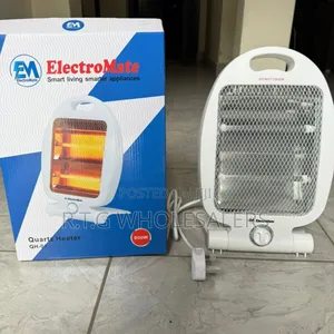 Electromate Quartz Room Heater – Dual Heat, Silent Compact