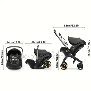 4 In 1 Baby Stroller /Carseat/Carrycot