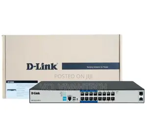 D-Link 16-Port Giga Poe+ Smart Switch ,2 SFP - DGS-F1210-18ps