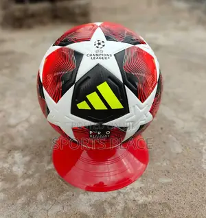 Adidas Uefa Champions League 2024/2025 "Fired Up" Pro Match Ball.