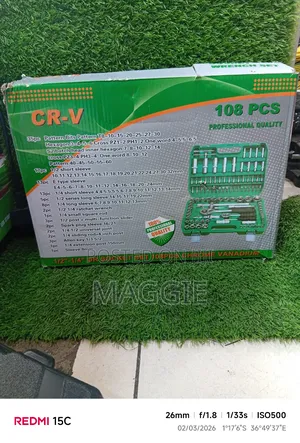Cr-v 108pcs Spanner Set