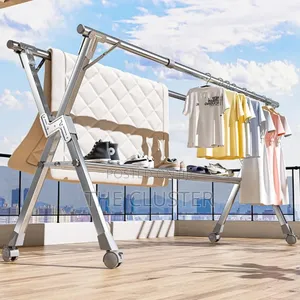 Collapsible Clothes Drying Rack