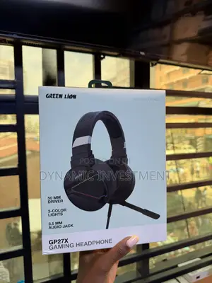 Green Lion Gp27x Ps5/Ps4 Xbox Gaming Headphone Noise Cancelling