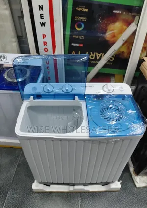 Smart Pro 8kg Twin Tub Top Load Washing Machine - White (1yr Wrty)