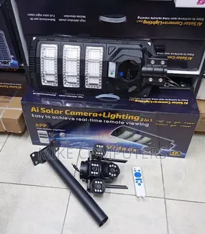 Ai V380 Solar 4g PTZ Camera With Flood Light