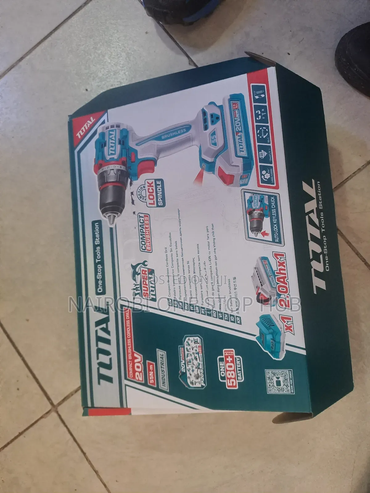 Total 20v Compact Brushless Cordless Drill – KSH 6,500