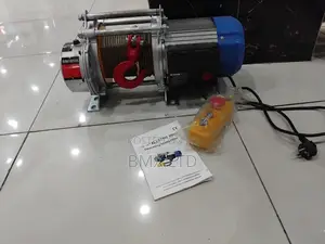 1500kg Heavy Duty Electric Lifting Winch With Steel Cable