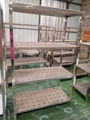 Perforated Storage Rack Stainless Steel