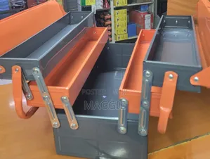 19"5 Tray Metallic Toolbox