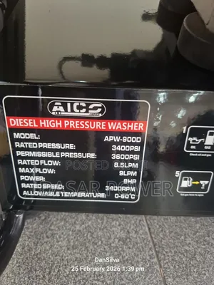 Diesel Preasure Washer Machine