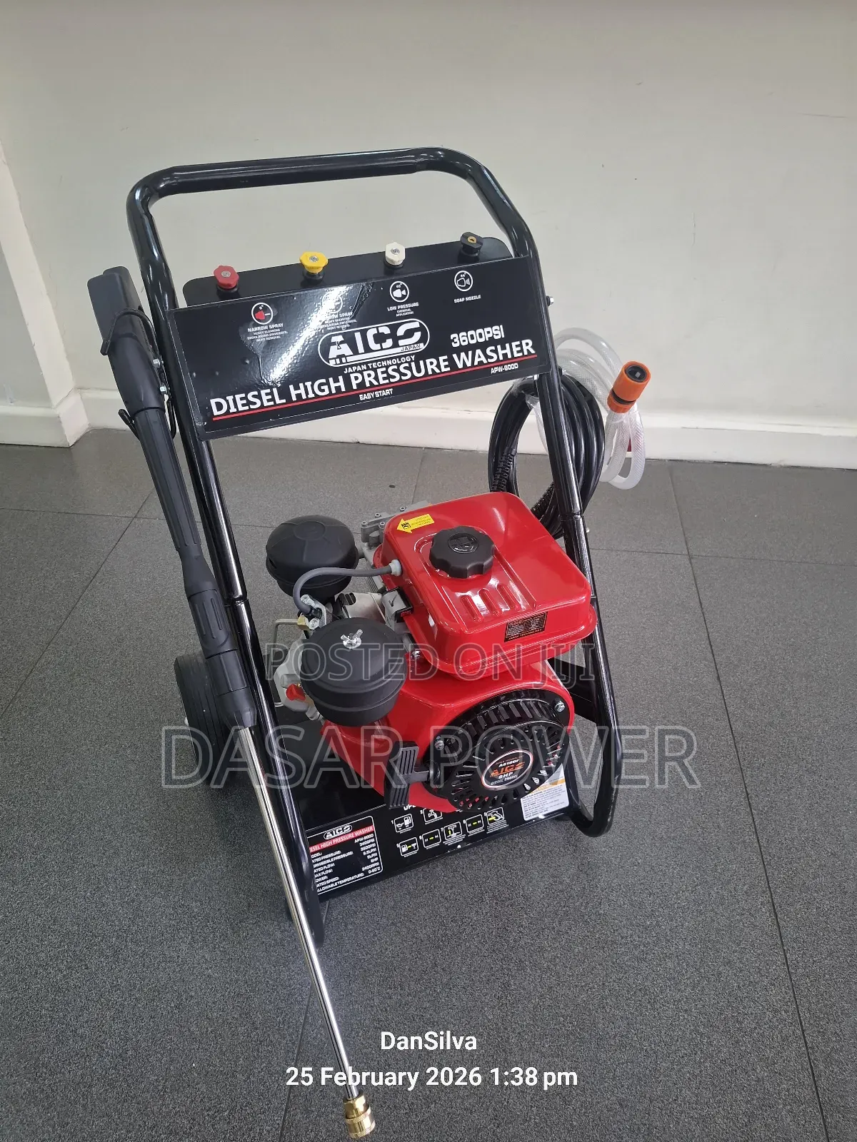Diesel Preasure Washer Machine