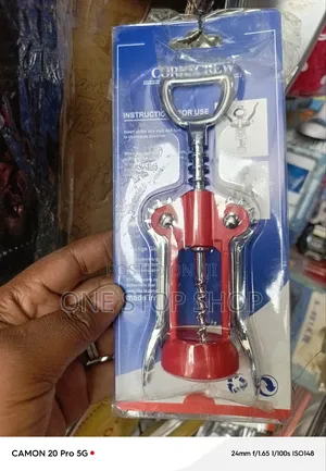 Wing Style Corkscrew Bottle Opener