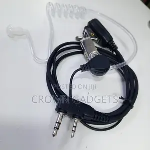 Security Walkie Talkie Headset With Push to Talk