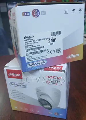 Dahua Smart Light Dh-Hac-Hdw1200tqp-Il-T Dome With Two Way Talk