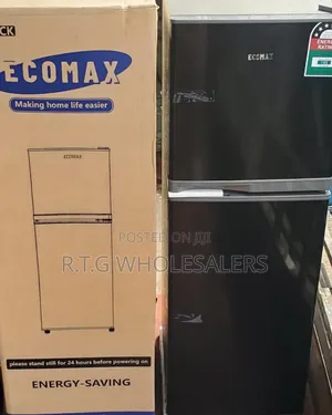 Ecomax 138 L Dark Silver Double Door Refrigerator
