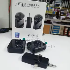 F11-2 Lavalier Mic Wireless System With 8h Battery