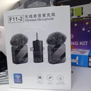 F11-2 Wireless Lapel Microphone 3-in-1 Receiver