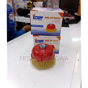 Cup Wire Brush 4" Smooth