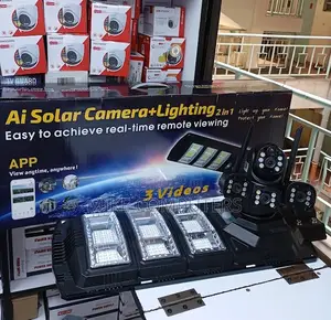 10x Digital Zoom CCTV Camera Ip65 Waterproof Solar Street Light