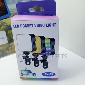 Ay-83 Portable RGB Led Light for Youtube, Tiktok Streaming