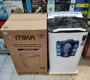 Mika Full Automatic Washing Machine Top Load Single Tub 6kg