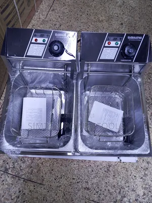 Electric Double Deep Fryer 6+6 Litres