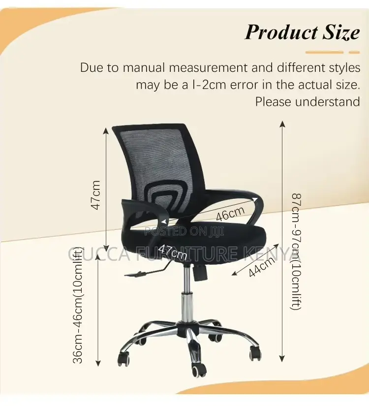 Mid-back Mesh Clerical Study Office Chair