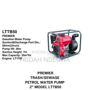 Premier Trash/ Sewage Petrol Water Pump 2"